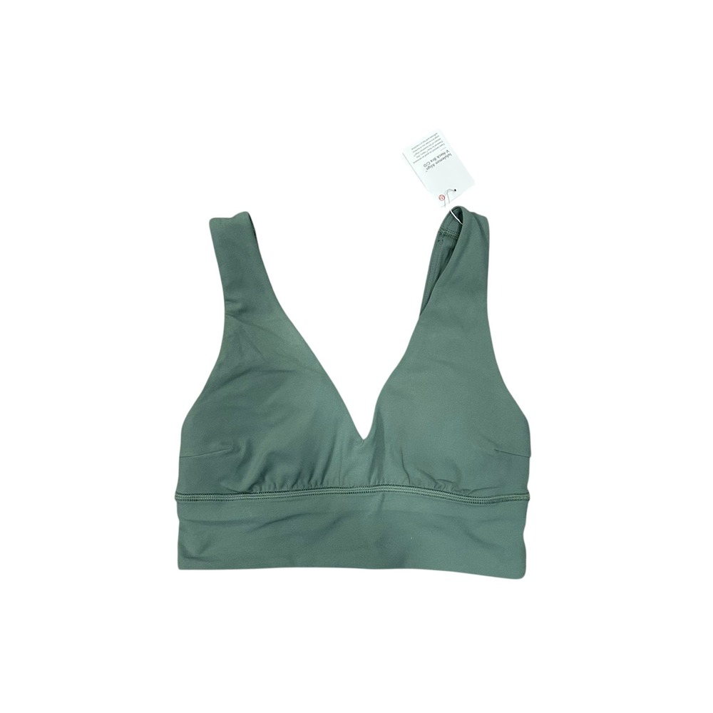 Lululemon Align‎ V-Neck Bra C/D Grey Size 6 NWT